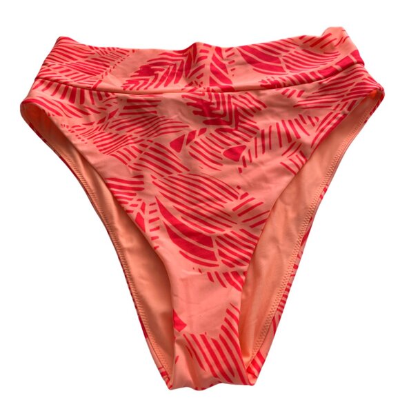 Aerie size L swim bikini bottom high cut cheeky LARGE - Picture 1 of 5